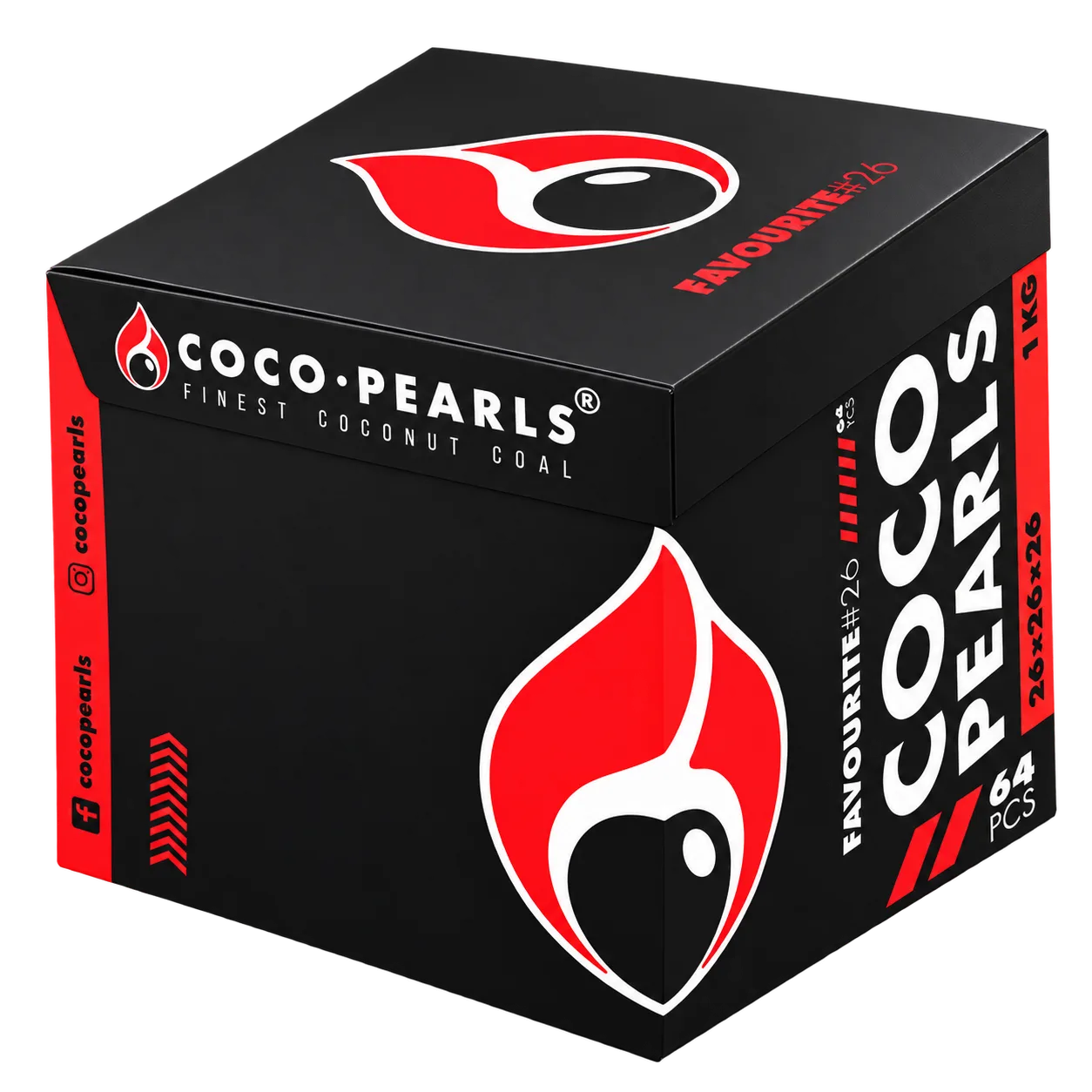 Coco Pearls Nargile Kömürü #26 1 Kg