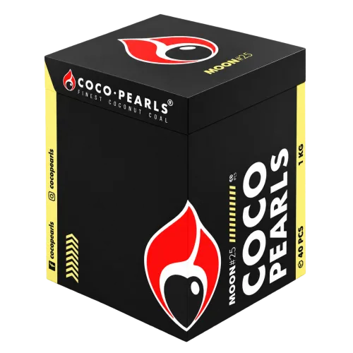 Coco Pearls Nargile Kömürü Yarım Ay