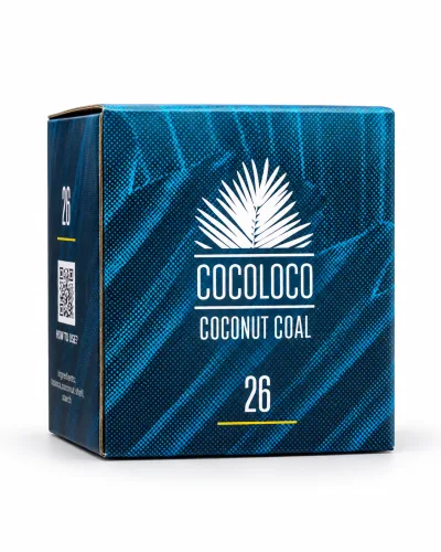 CocoLoco 26mm Nargile Kömürü 1 KG